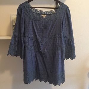 Sundance Swiss dot cotton blouse lg